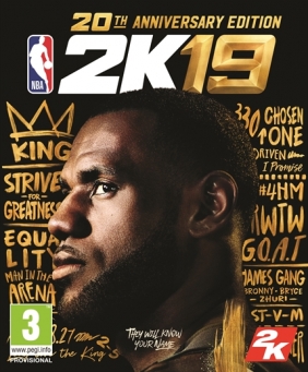 NBA 2K19 20th Anniversary Edition Steam Key cover