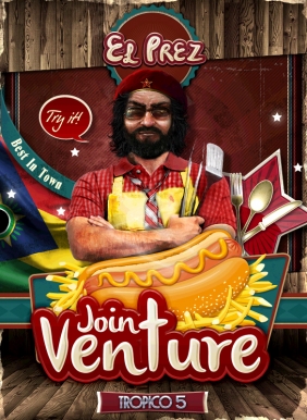 Tropico 5 - Joint Venture Steam Key cover